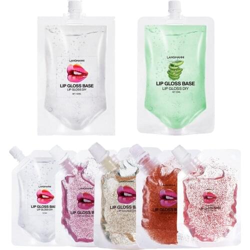 Makeup Cosmetics Lip Gloss Base Essence Non-sticky DIY Making 50ml/100ml Handmade Moisturizing Nourishing Lip Gloss