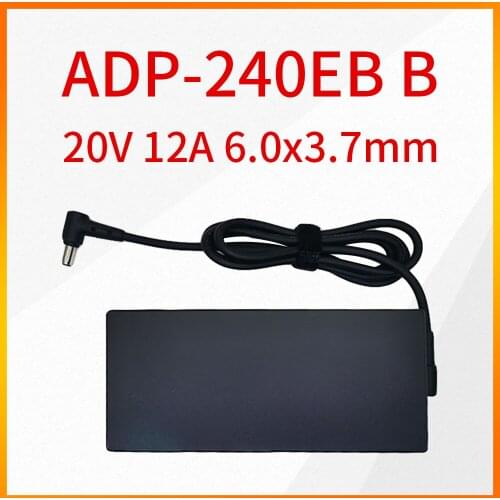 ADP-240EB B 240W 20V 12A 6.0*3.7mm Power Adapter Is Suitable for ASUS Player Country Laptop ADP 240EB B