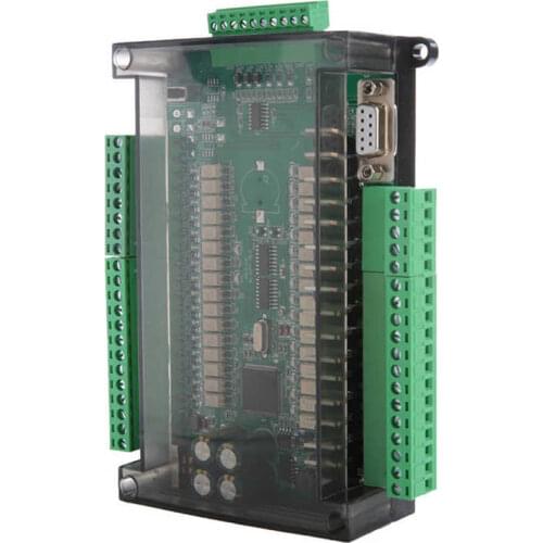 Programmable Logic Controller Lndustrial Control Board FX3U-32MT High Speed 16 Input 16 Output 24V 1A Motor Speed Controller