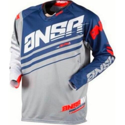 Outdoor motocross jersey downhill jersey off road clycling long sleeve mtb Jersey For Men