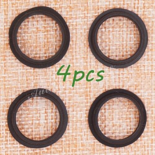4pcs Universal PDC Parking Sensor O-Ring 6923000 For GM Chrysler Peugeot Buick Parking Bumper Object 0263006052 etc Black