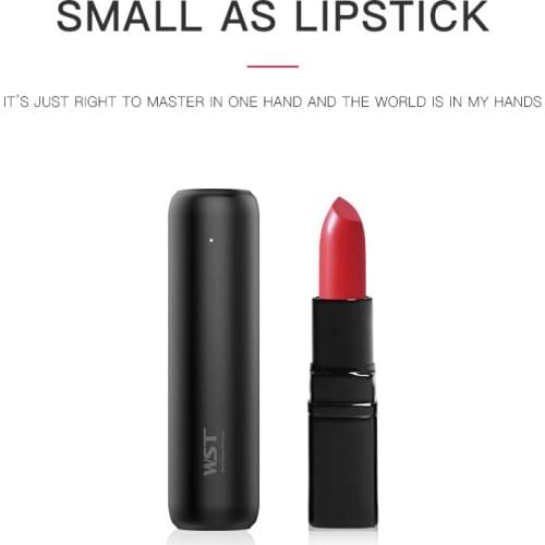 WST Mini Power Bank 3350mAh Portable Phone Charger External Battery Charger with USB Output for iPhone Samsung Xiaomi Huawei