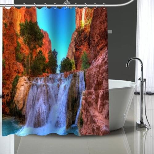 Custom Grand Canyon Shower Curtain Modern Fabric Bath Curtains Home Decor Curtains More Size Custom Your image