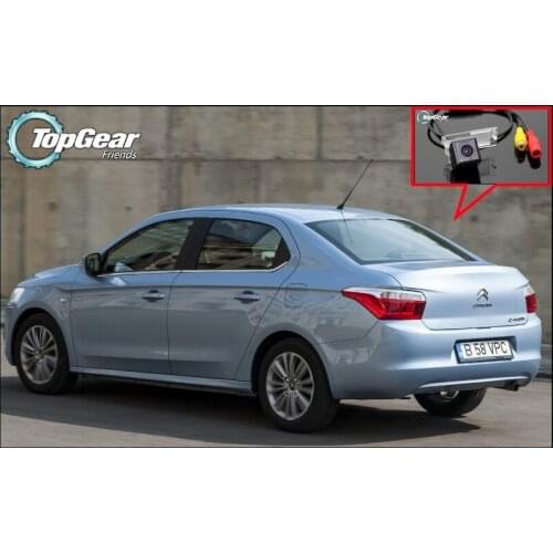 Car Camera For Citroen Elysee 2011~2014 High Quality Rear View Back Up Camera TopGear Friends Use | CCD + RCA