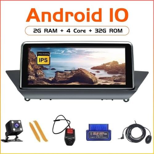 10.25" Android 10 For BMW X1 E84 CIC 2009-2015 GPS Navigation Car Audio Radio Multimedia Player Head Unit Stereo IPS DSP New