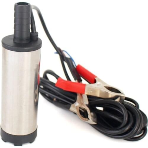 DC 12V/24V diesel Oil pump for fuel/water transfer,12L/min,Stainless steel shell,electric Submersible Pump,24 12 V volt 12volt