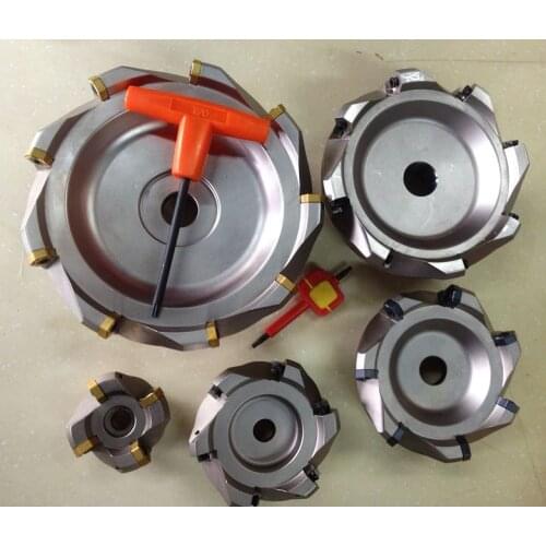 OD-63-22-4T Machine clip type fast feed milling cutter disc, installation, insert of ODMT060508 cemented carbide