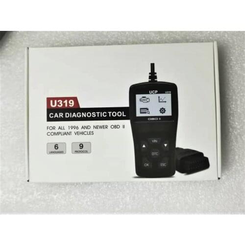 Hot Sale U319 Mini OBD2 Scanner Multi-language Full Function Automobile fault detector Car Auto Diagnostic Tool