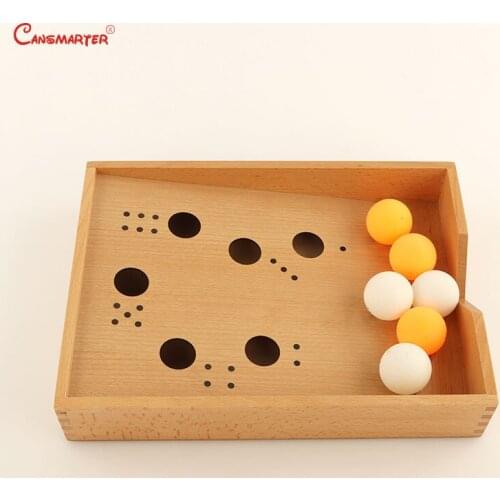 Montessori Sensory Toys Blow Box Games Children House Toddlers Early Educational Preschool Sensorial Teaching Toys Kids