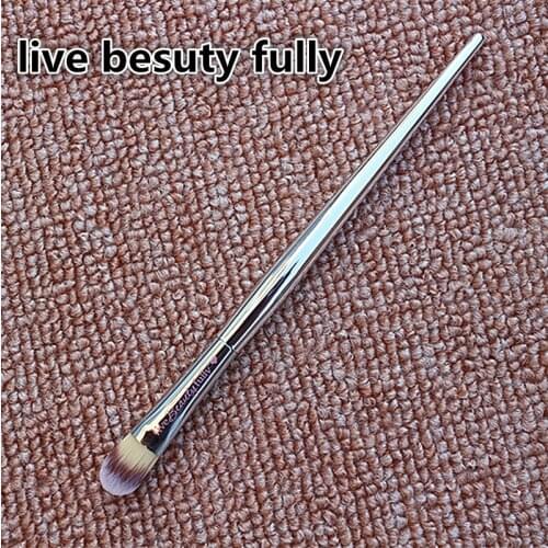 It212 Beauty Cosmetic Silver Chromed Handle Professional Concealer Brushes Eyeshadow Brush Makeup Pen Tool