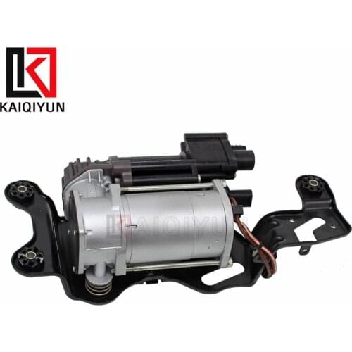 Air Suspension Compressor w/Bracket For BMW X5 F15 2012-2018, X6 F16 2013 - 2019 Air Pump 37206875177, 37206850555