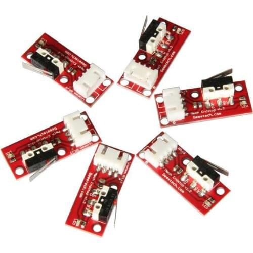 Geeetech 6pcs/lot 3D Printer Mechanical Limit Switch Module Endstop v1.2 3D for RepRap Prusa Mendel