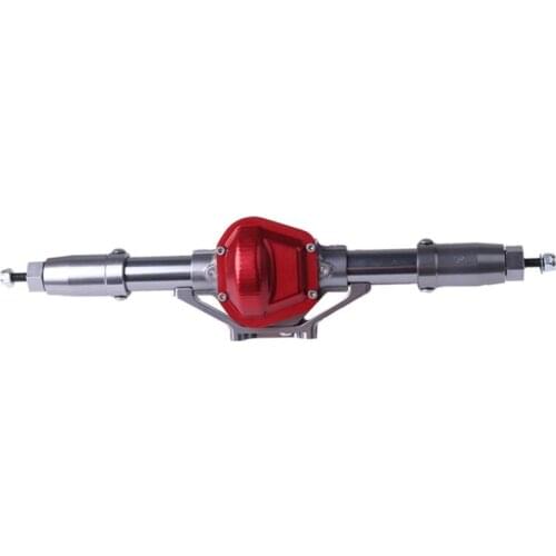 RC Car Metal Front Rear Axle With 25T Servo Arm CNC Machined For 1:10 Crawler AXIAL SCX10 D90