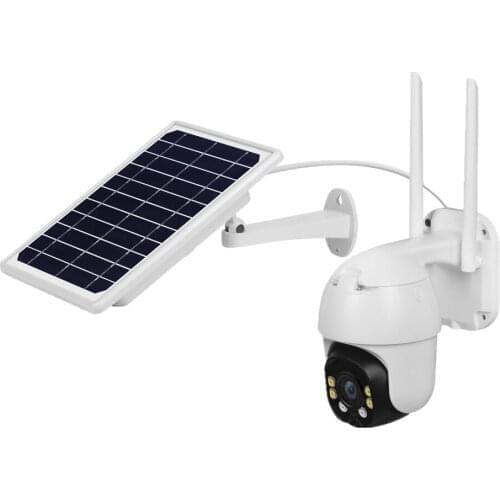 Outdoor IP67 Wireless 1080P IP Security Surveillance Solar Powered Cctv 4g Camera for fish pond park