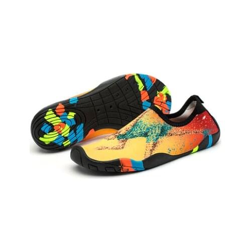 Swimming Outdoor Pool Beach Barefoot Shoes Women Fishing Aqua Water Shoes Diving Wading Camping Breathable Quick-drying shoes Bi