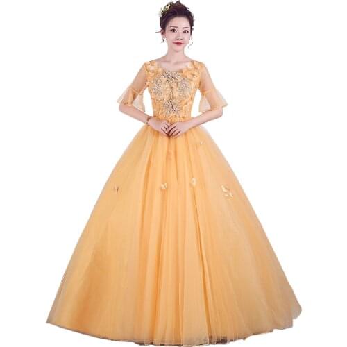 Quinceanera Dresses Sleeves Scoop Neck Tulle With Lace Ball Gown Vestidos De Quince Anos