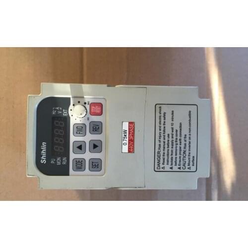 SC-043-0.75K-D 380V 0.75KW inverter , used in good condition . 80% appearance new , good working , free shipping