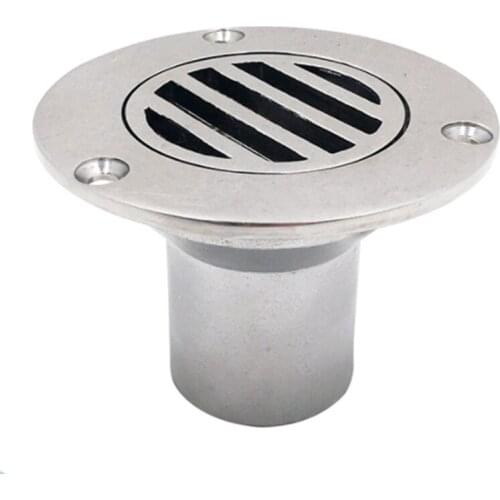 Mirror Polish 316 Stainless Steel Marine Hardware 38MM Cockpit Drain