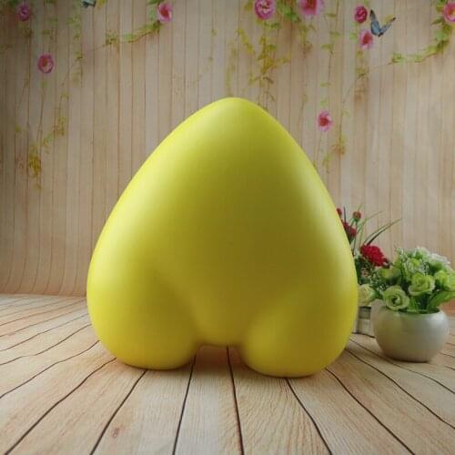 Yellow Plastic Mannequin Hip Model For Underwear Display