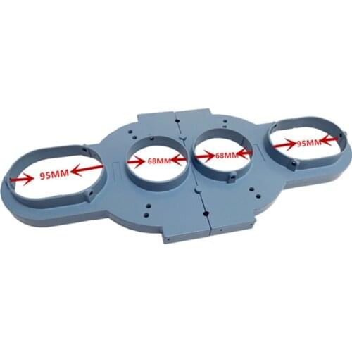 C band Mulitfeed LNB Holder can Fixed 4pcs c band LNB on C band dish