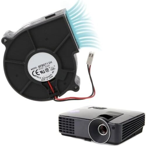 For Delta BFB0712H 7530 DC 12V 0.36A Projector Blower Centrifugal Cooling Fan