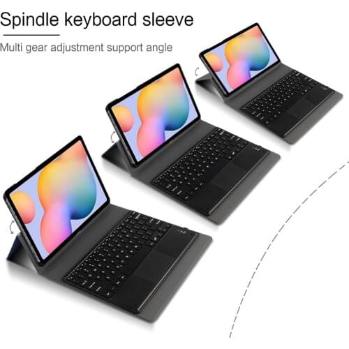 Case For Samsung Galaxy Tab S6 Lite 10.4" 2020 SM-P610 SM-P615 Tablet Wireless Bluetooth Keyboard Protective Cover Case Shell