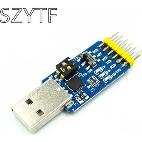 CP2102 USB-UART 6-in-1 Multifunctional(USB-TTL/RS485/232,TTL-RS232/485,232 to 485) Serial Adapter for Arduino