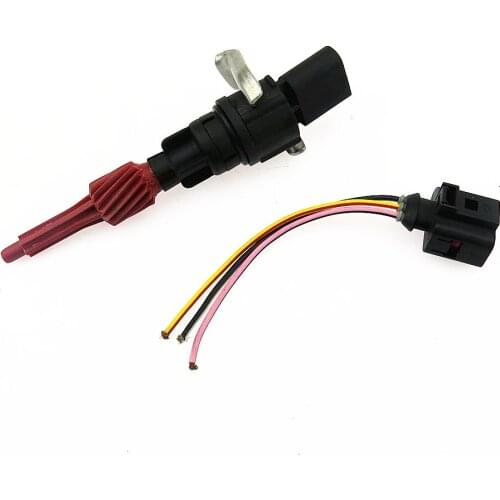 SCJYRXS Odometer Vehicle Speed Sensor+Plug Harness For A3 TT Golf MK4 Bora Caddy Seat Toledo Leon Idiza Octavia 1H0919149A