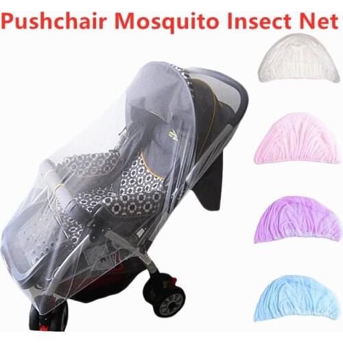 2020 New 150cm Infant Stroller Pushchair Mosquito Insect Net Safe Mesh Buggy Full Cover Netting Infant Baby Stroller Accessories