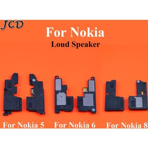 JCD New Loudspeaker For Nokia 5 6 8 Loud Rear Speaker Buzzer Ringer with Flex Cable Replacement Parts