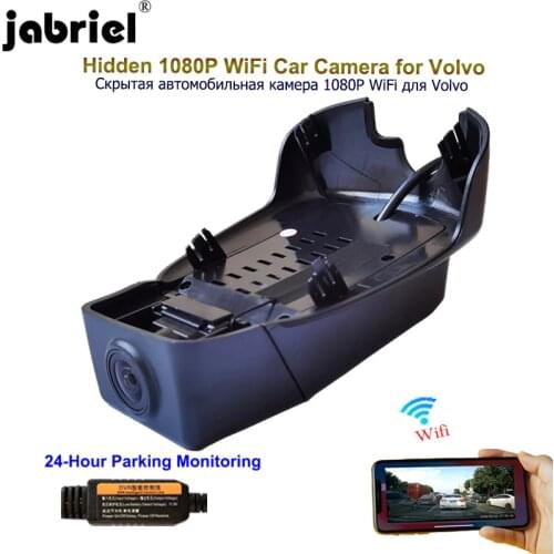Jabriel HD 1080P Hidden Wifi dash camera car dvr car camera for 2017 2018 2019 2020 Volvo XC60 S60 S90 V60 V90 XC40 T5 T6 T7 T8