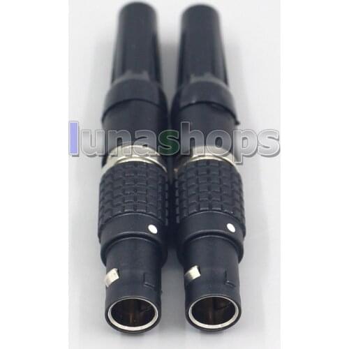 LN004093 Slim Male headphone Pin For DIY Focal Utopia Cable Connectors Adapter