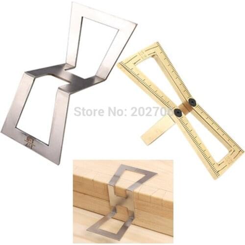 Dovetail Gauge Dovetail Marker Hand Cut Wood Joints Gauge Dovetail Guide Marking Template Size 1:5-1:6 and 1:7-1:8