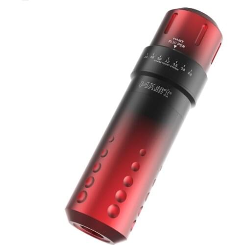 Mast Gradient Volcanic Adjustable Stroke Permanent Makeup Tattoo Pen Machine RCA Interface Coreless Motor Rotary Machine