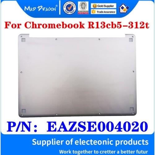 New Access Panel Door Cover Bottom Cover Base Lid Back Shell D shell gray For Acer Chromebook R13cb5-312t Laptops EAZSE00402A