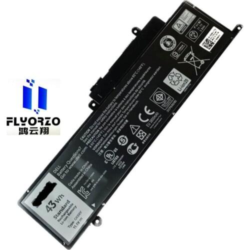 Brand new high quality 43WH /3800mAh GK5KY battery For Dell Inspiron 11-3147 3148 13-7348 15-7558 04K8YH 31NP6/60/80 Laptop