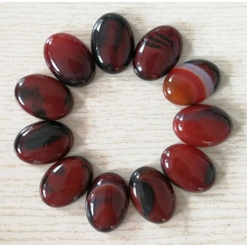 Wholesale 12pcs Natural dream agates Stone oval cabochon 25x18MM for jewelry making beads Ring Necklace Free shipping no hole