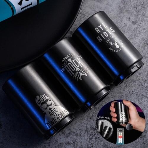 Stainless Steel Beer Bottle Opener Non-marking Beer Bottle Opener Cap Bottle Opener Portable Bar Accessories