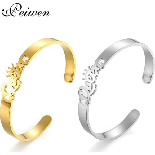 Индивидуальные Браслеты Peiwen China At AliExpress