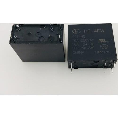 HF14FW-024-HS 24VDC 6pin 16A 250VAC relays new orginal