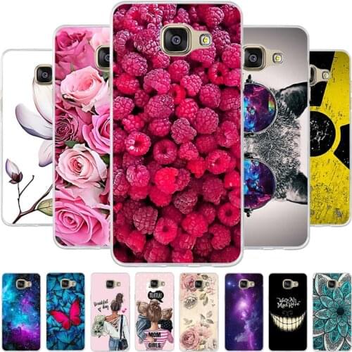 A Silicone Case For Samsung Galaxy A5 2016 A510 F Case 5.2" Fashion Phone case For Fundas Samsung A 5 2016 510 Coque