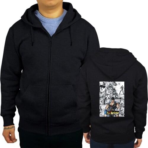 Fist of the North Star Manga Hokuto No Ken Anime hoodie 3xl men brand hoodies euro plus size fashion sweatshirt sbz8271
