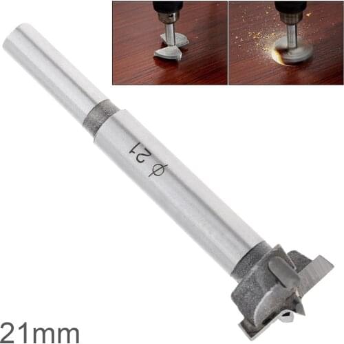 21mm Tungsten Steel Hard Alloy Wood Drill Bits Woodworking Hole Opener for Drilling on Plasterboard/Plastic Boards /Wooden Board