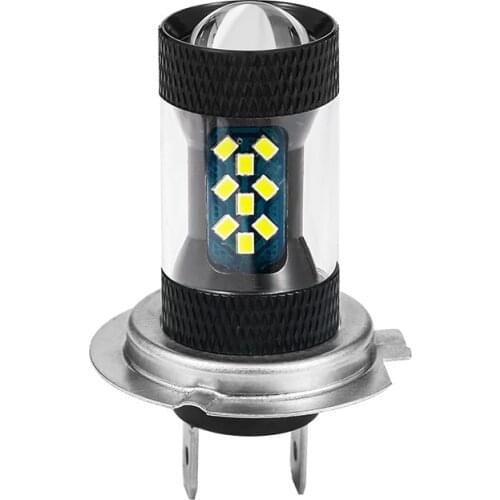 1PCS Auto Driving Lamp Fog Light 12V White 2016 H7 32SMD Headlight Daytime Running Light For Car Bulb