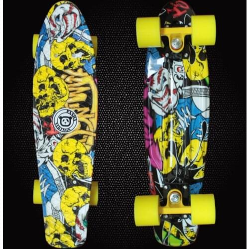 2019 High Quality Retro Skateboard Starry Sky Pattern Mini Board for Outdoor Sport Street Fish board longboard skateboard PN08