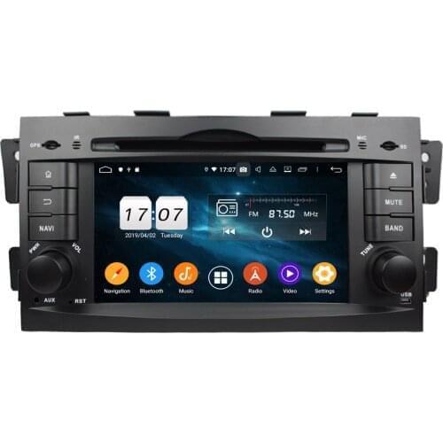 7" PX6 Android 9.0 Car Stereo For KIA Mohave Borrego 2008-2010 Car Radio 4+64G Car Multimedia Player 6 Core DVD Player DSP GPS