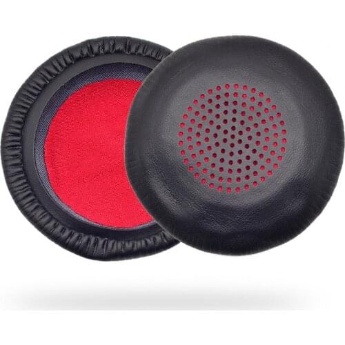1 Pair Headphone Sleeves Replaceable Wear-resistant Soft E-sports Headphone Cushions for Plantronics Voyager Focus UC B825