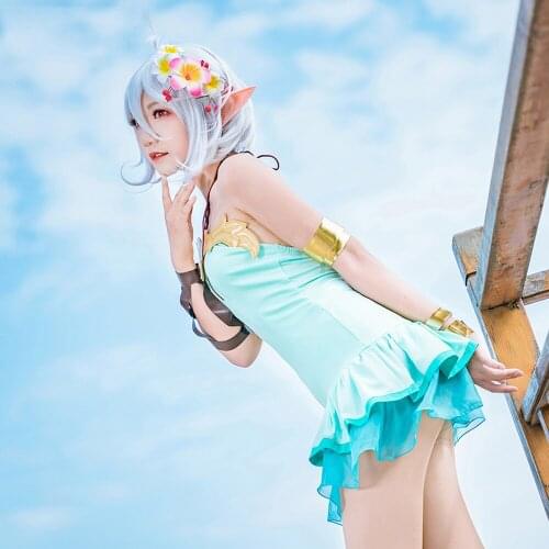 Game Princess Connect! Re:Dive Kokkoro Cosplay costume one-piece swimsuit for Halloween Christmas Party Masquerade Anime Shows