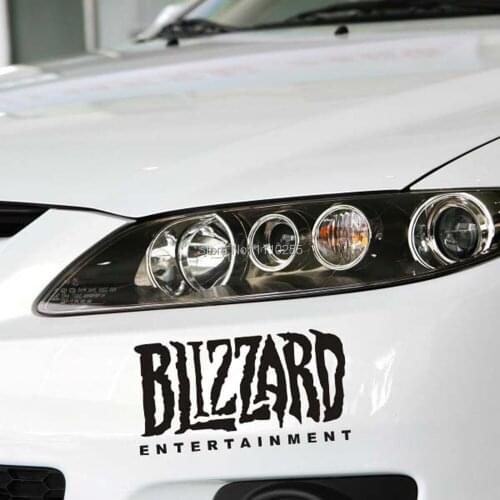 Aliauto car-styling Blizzard Entertainment Car Sticker Decal Accessories for Toyota Ford Chevrolet Volkswagen Honda Hyundai Kia
