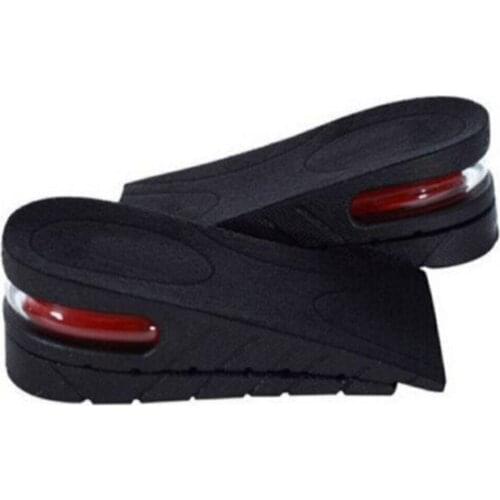 2021 New Season Hot Sale Unisex 5 Cm Full Length Extender Insoles Air Cushioned Extender Shoe Insoles Hidden Heel Elevator